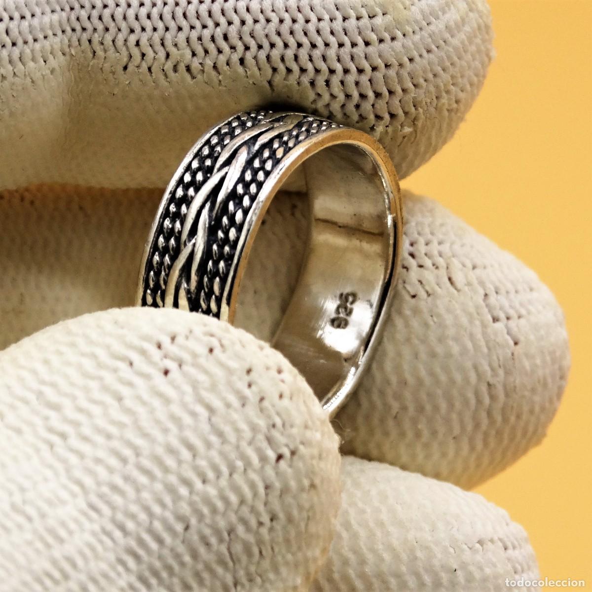 Antig&uuml;edades: Anillo de dise&ntilde;o plata 925 - Foto 3