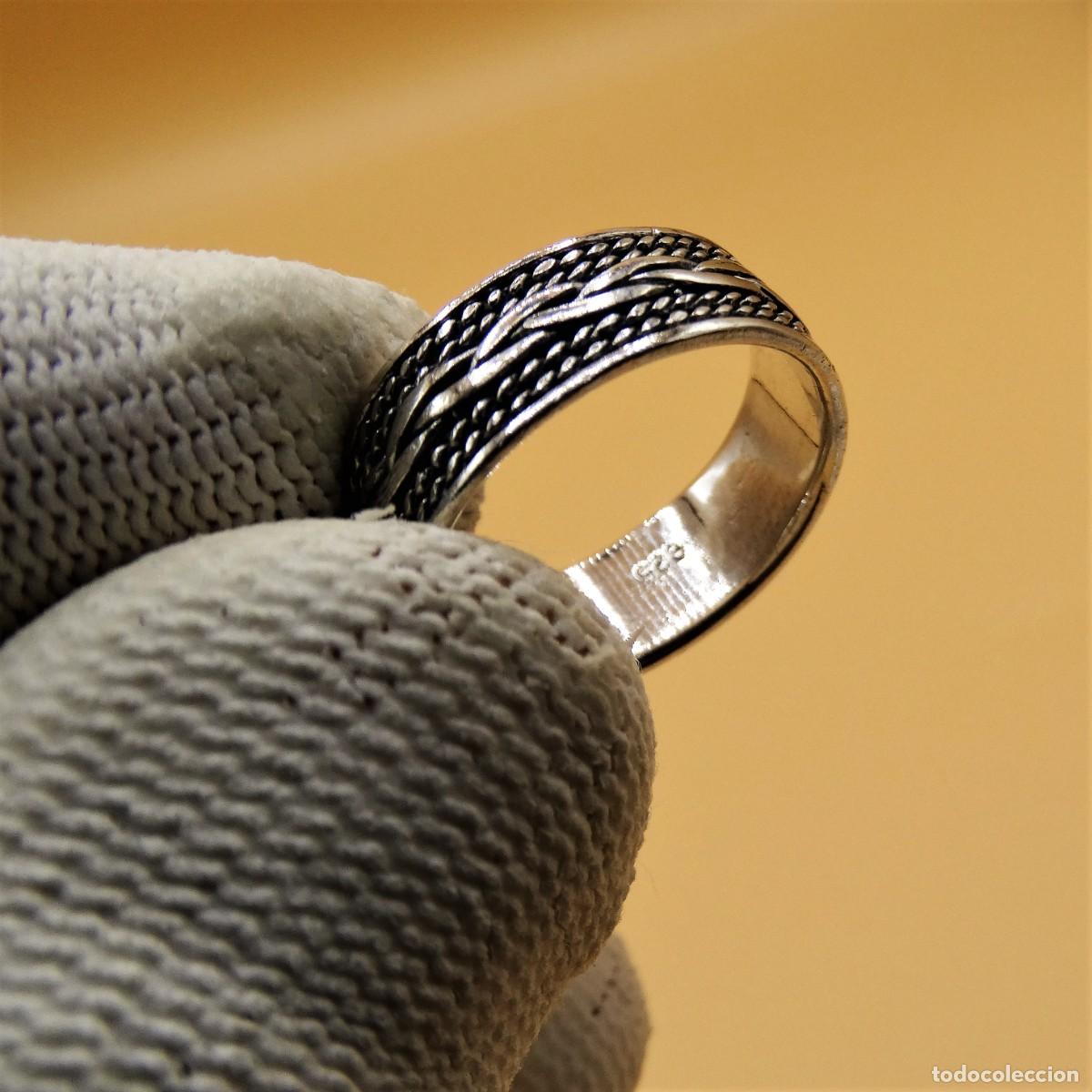Antig&uuml;edades: Anillo de dise&ntilde;o plata 925 - Foto 5