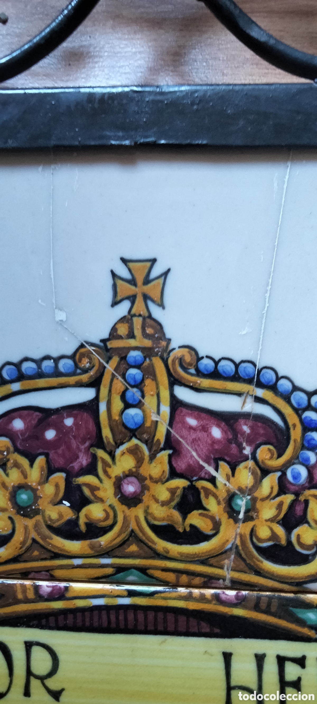 Antig&uuml;edades: HERRAJE CON AZULEJOS - Foto 5