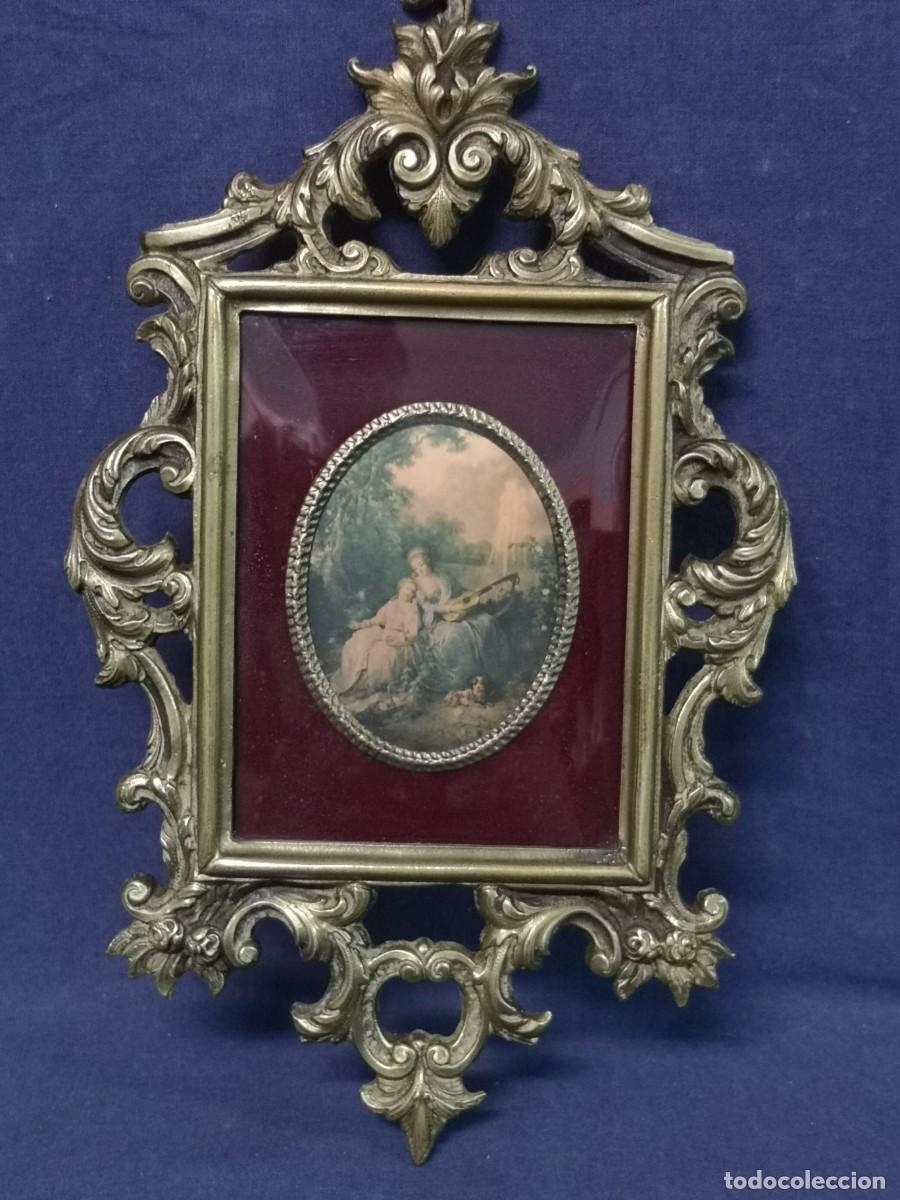 Antig&uuml;edades: MINIATURA SOBRE PLACA DE COBRE - Foto 6