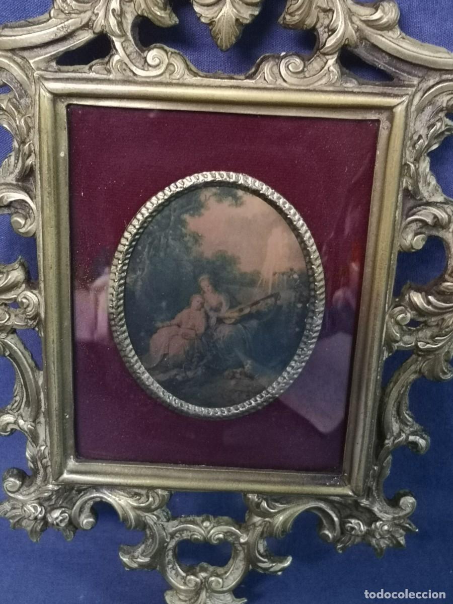 Antig&uuml;edades: MINIATURA SOBRE PLACA DE COBRE - Foto 8