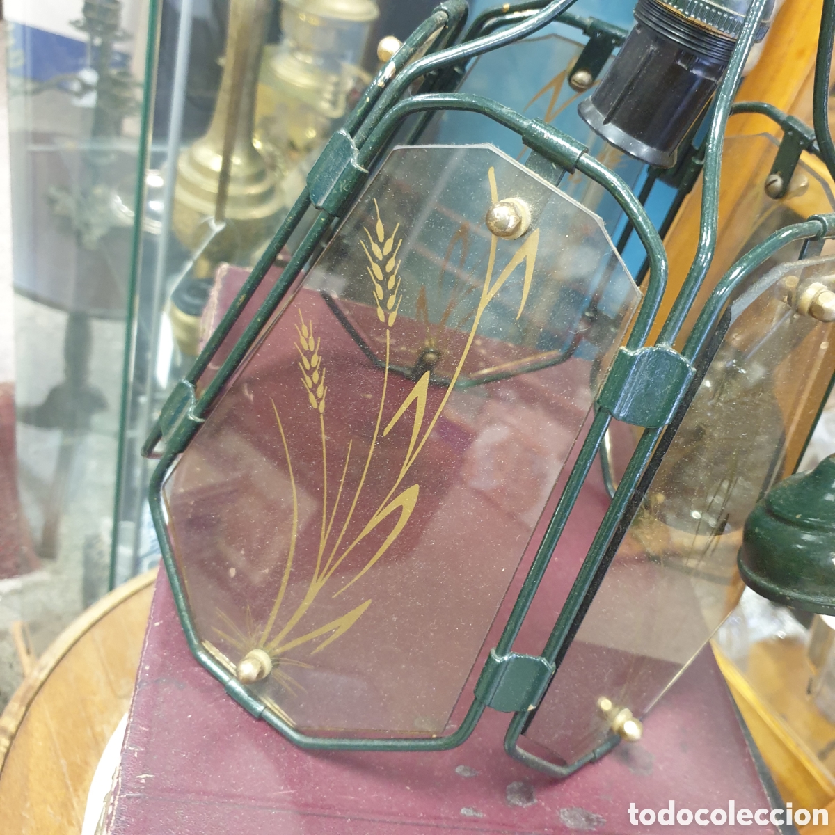 Antig&uuml;edades: L&aacute;mpara de techo - Foto 2