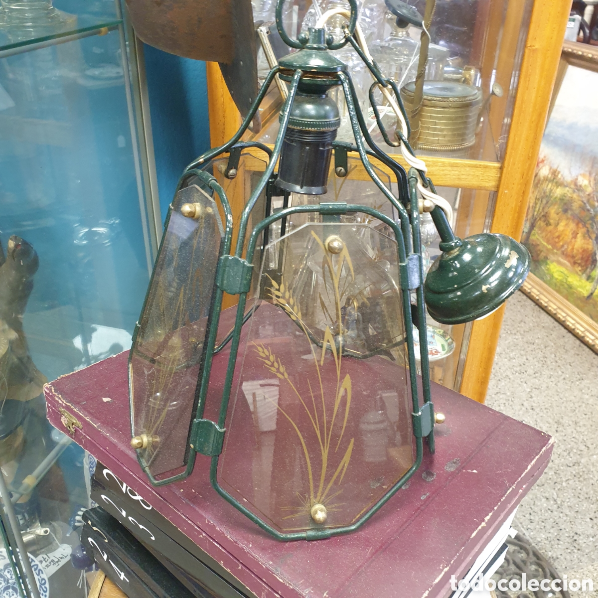 Antig&uuml;edades: L&aacute;mpara de techo - Foto 1