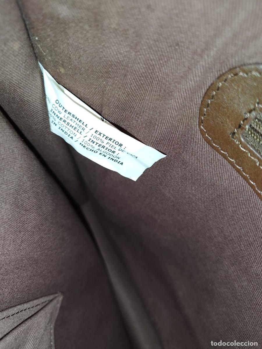 Antig&uuml;edades: Bolso piel de vaca vintage - Foto 3