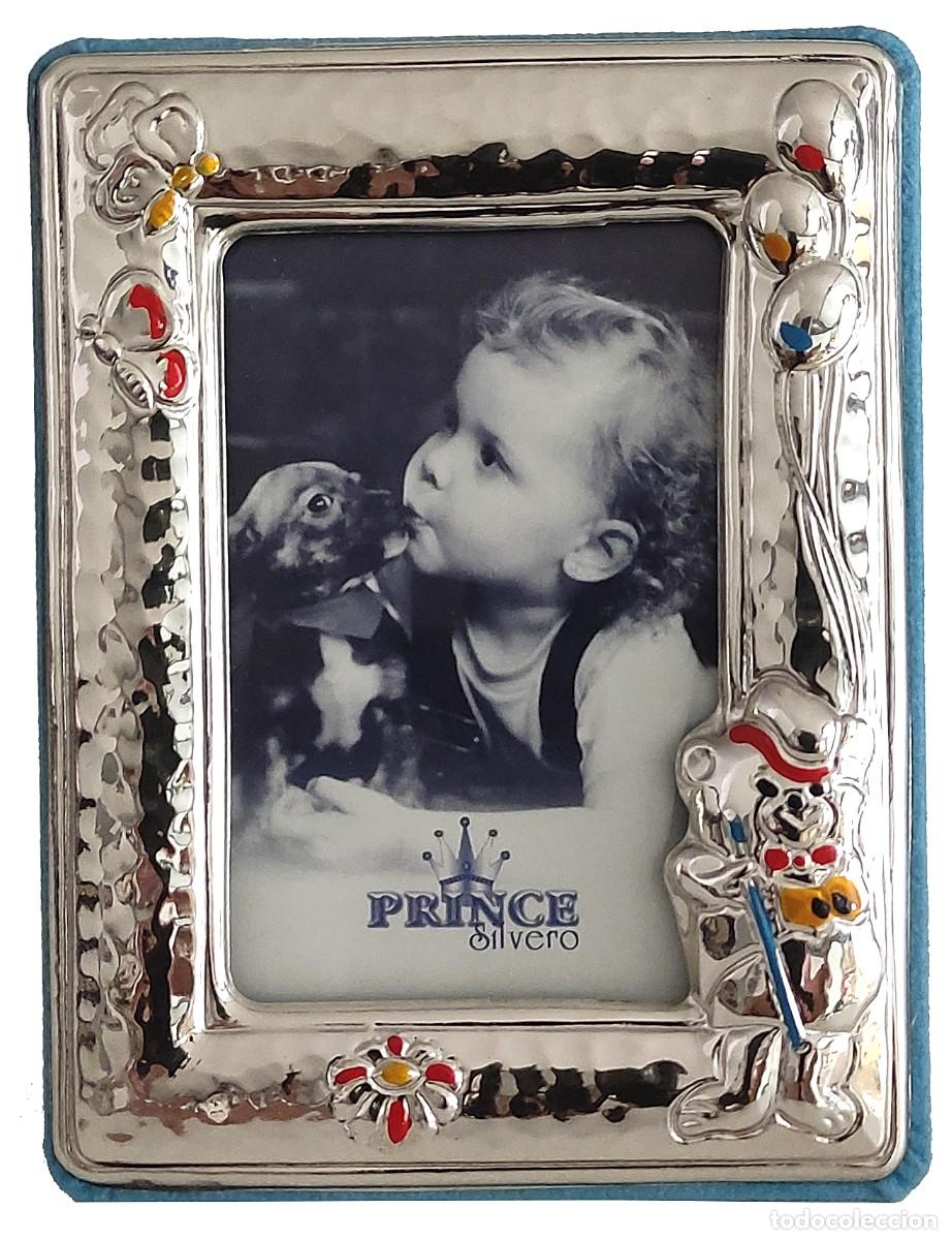 Antig&uuml;edades: Portafoto de plata - Foto 1