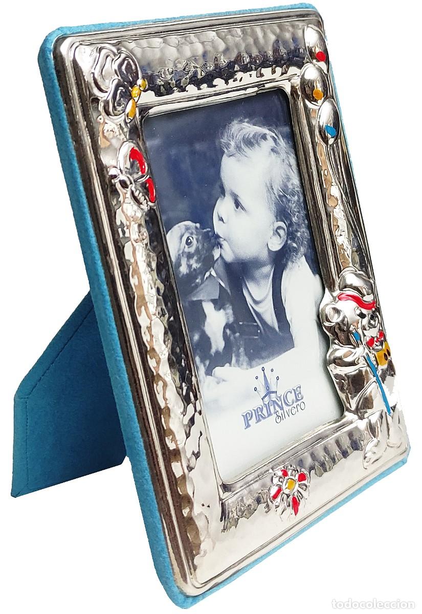 Antig&uuml;edades: Portafoto de plata - Foto 2