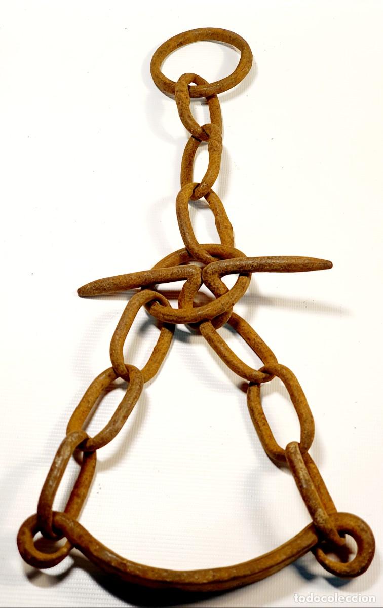 Antig&uuml;edades: COLLAR CADENA DE CUELLO 2 MEDIDAS - Foto 2