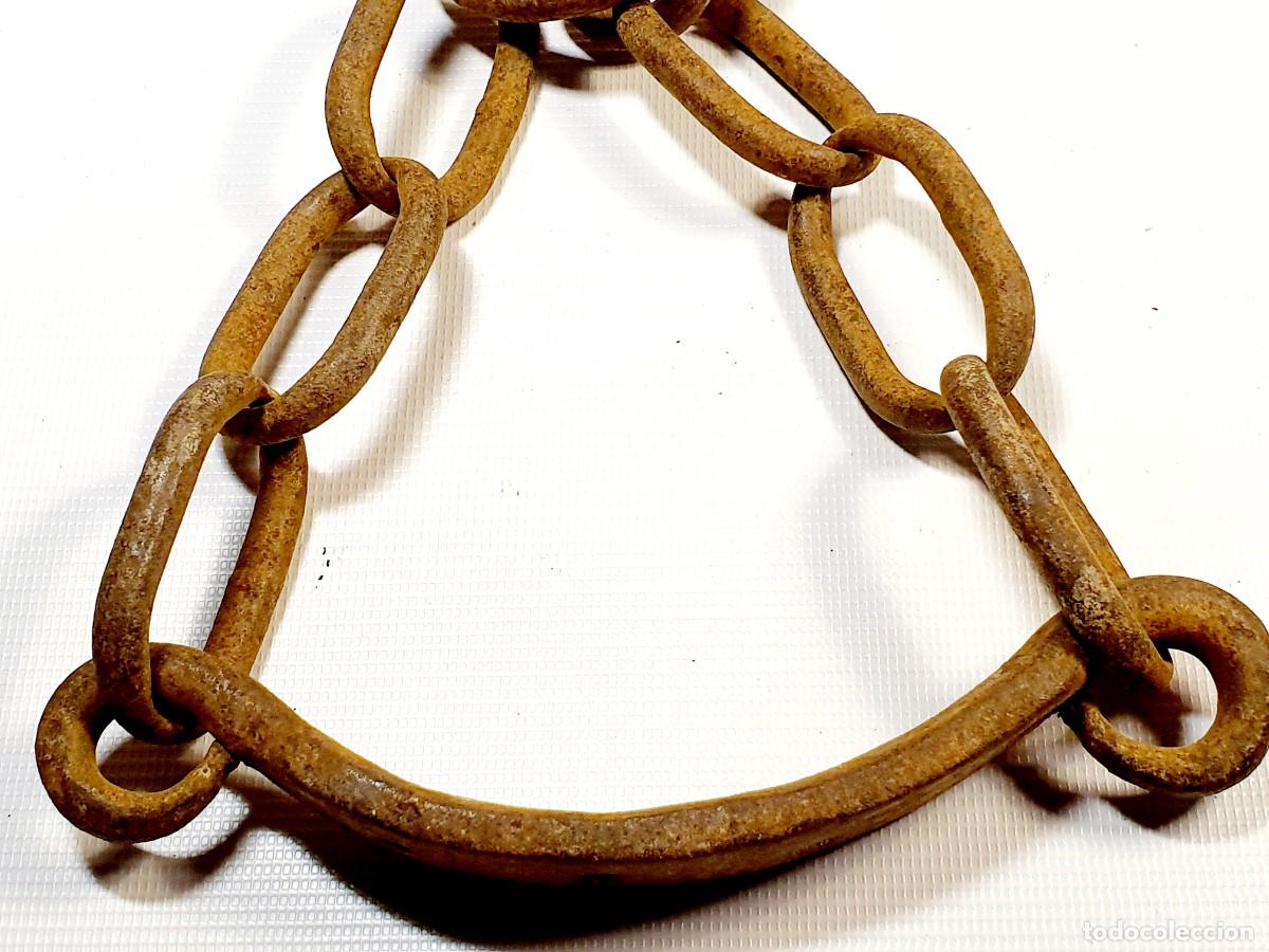 Antig&uuml;edades: COLLAR CADENA DE CUELLO 2 MEDIDAS - Foto 4
