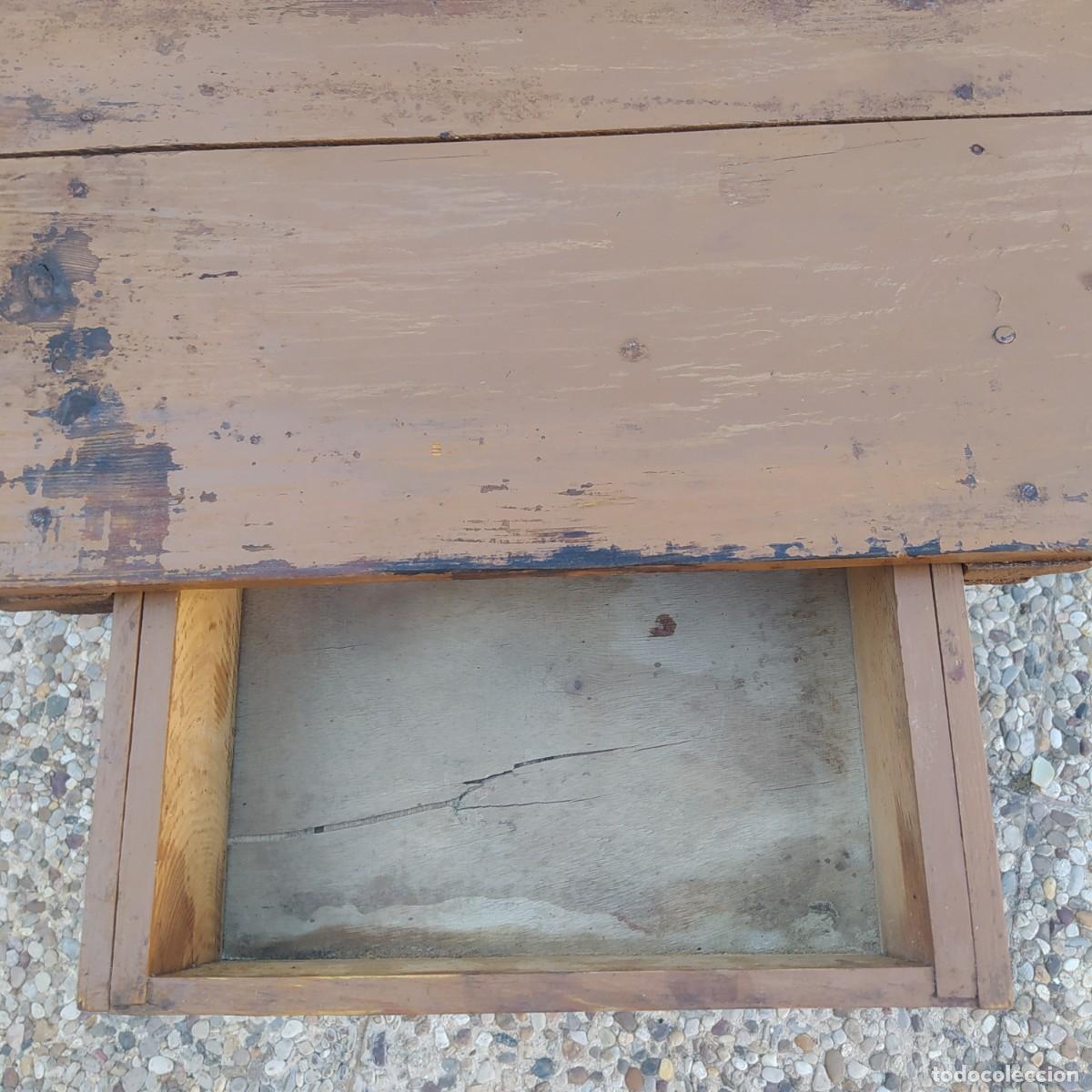 Antig&uuml;edades: Mesa tocinera - Foto 9