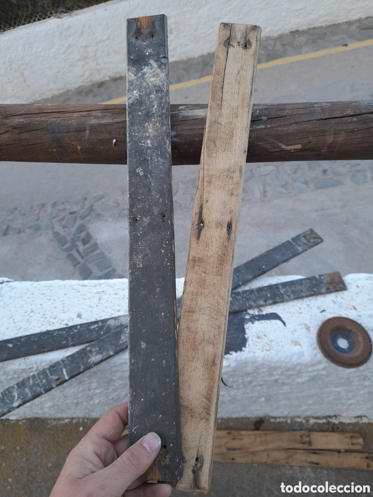 Antig&uuml;edades: Mueble baul arca de madera restaurado - Foto 12