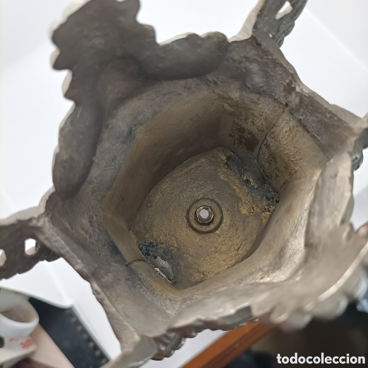 Antig&uuml;edades: Candelabro de Iglesia - Foto 8