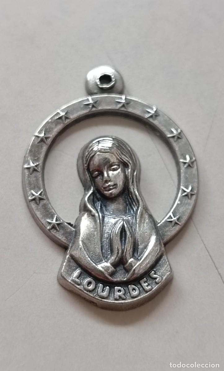Antig&uuml;edades: MEDAILLE SAINTE VIERGE LOURDES - Foto 1