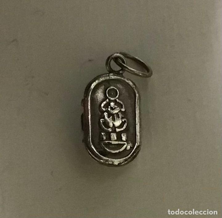 Antig&uuml;edades: ESCARABAJO EGIPCIO DE PLATA - Foto 2