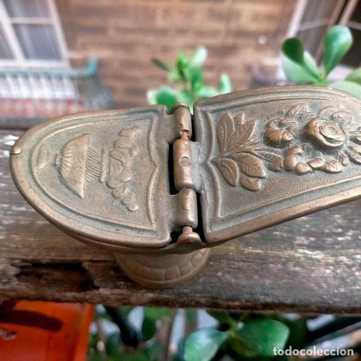antigua naveta incensario bronce para iglesia m - Compra venta en  todocoleccion