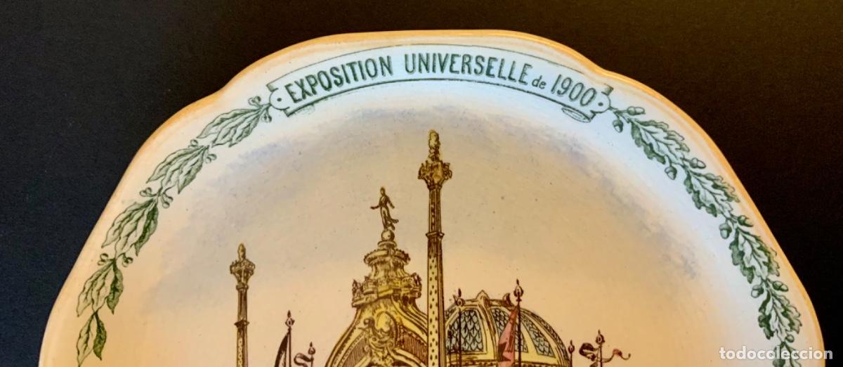 Antig&uuml;edades: EXPOSICI&Oacute;N UNIVERSAL PAR&Iacute;S 1900 PLATOS - Foto 3
