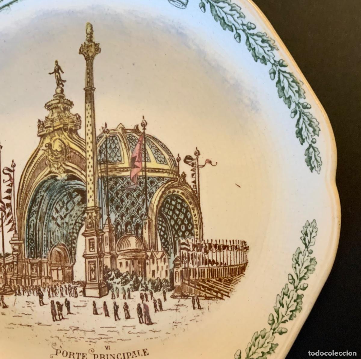 Antig&uuml;edades: EXPOSICI&Oacute;N UNIVERSAL PAR&Iacute;S 1900 PLATOS - Foto 5