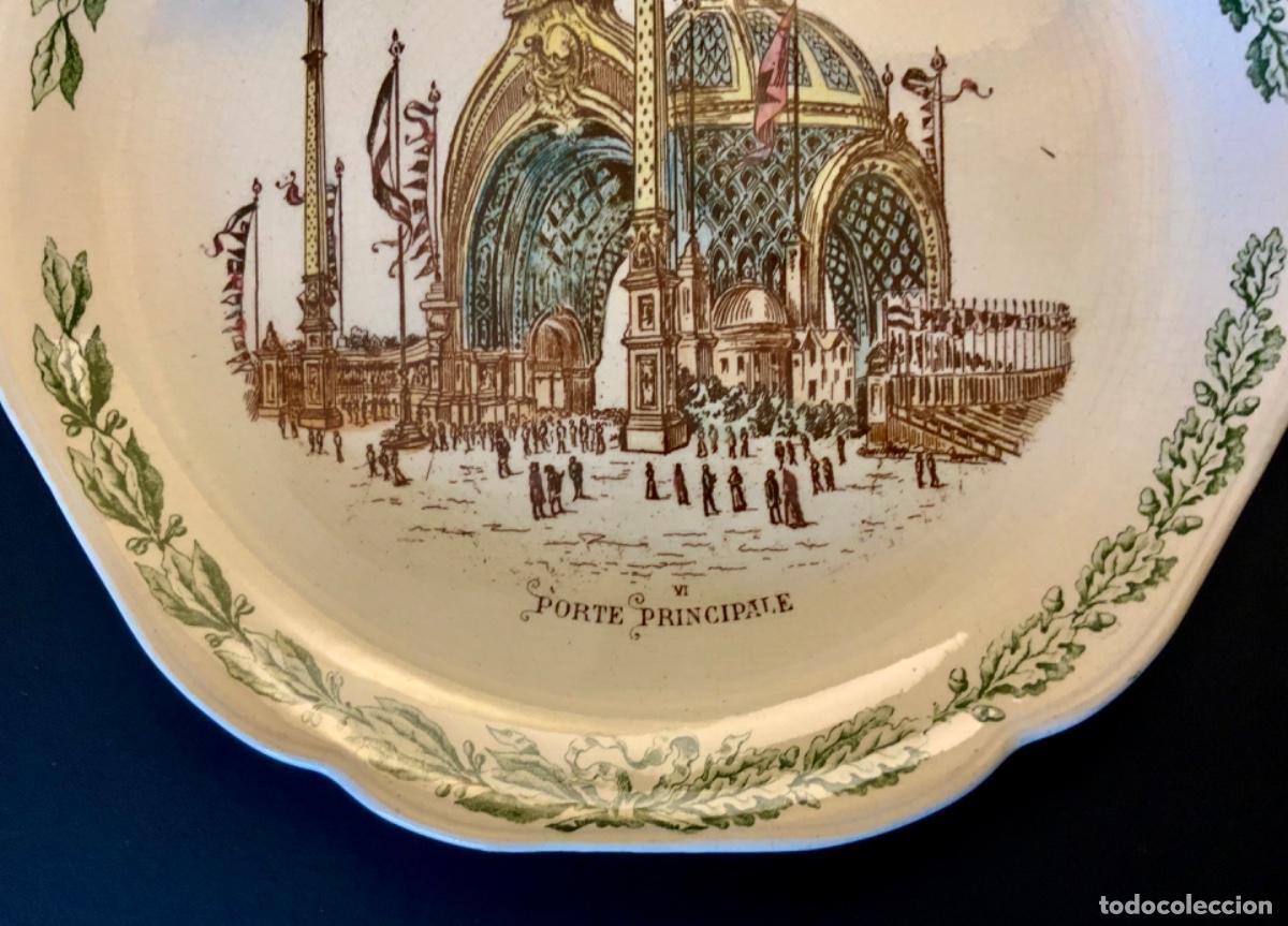 Antig&uuml;edades: EXPOSICI&Oacute;N UNIVERSAL PAR&Iacute;S 1900 PLATOS - Foto 6