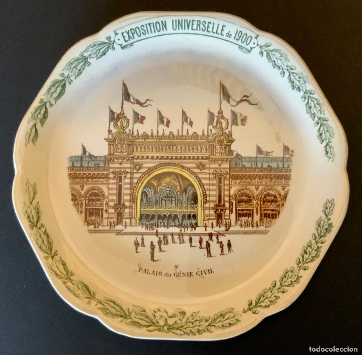 Antig&uuml;edades: EXPOSICI&Oacute;N UNIVERSAL PAR&Iacute;S 1900 PLATOS - Foto 14