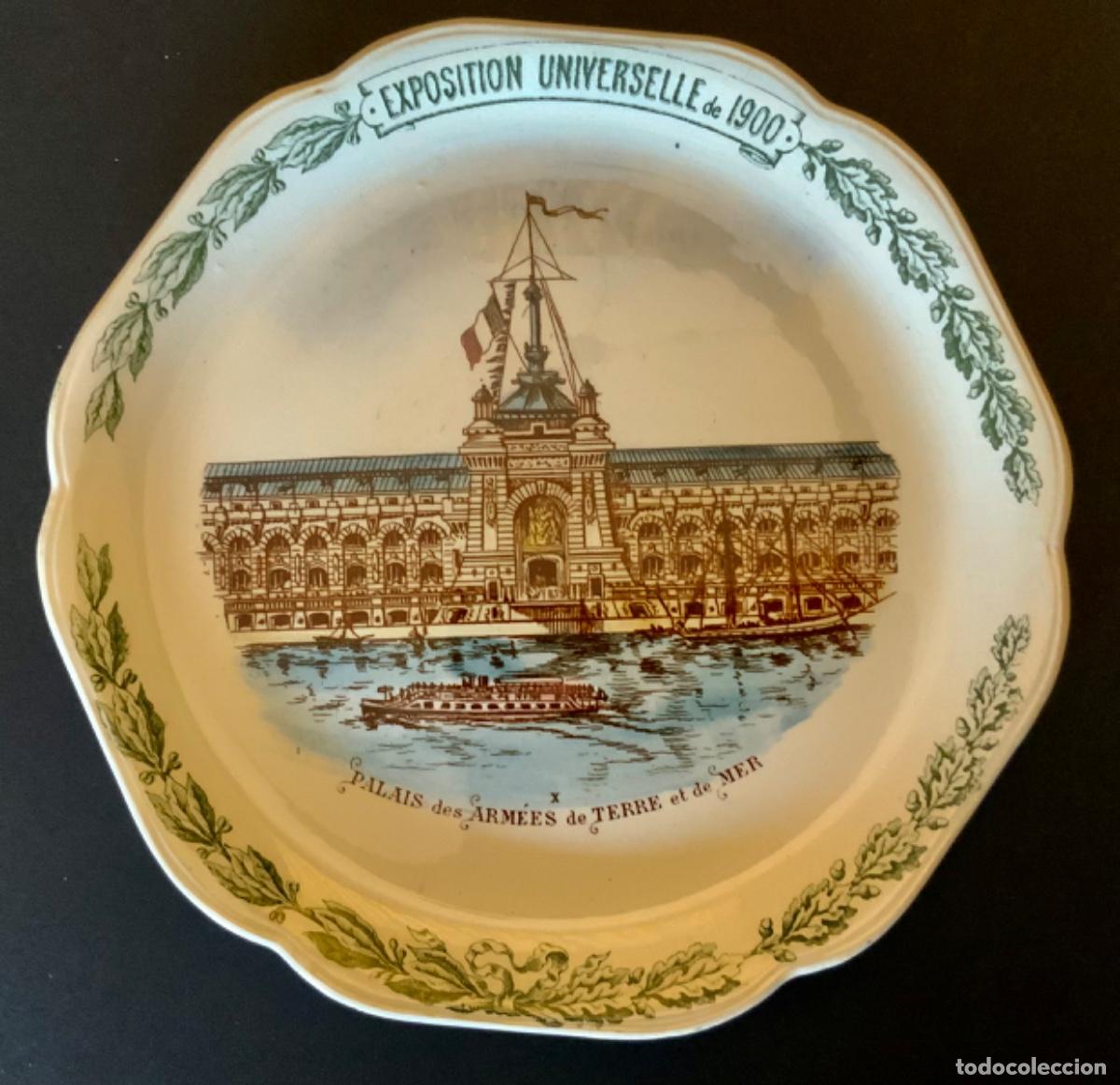 Antig&uuml;edades: EXPOSICI&Oacute;N UNIVERSAL PAR&Iacute;S 1900 PLATOS - Foto 20