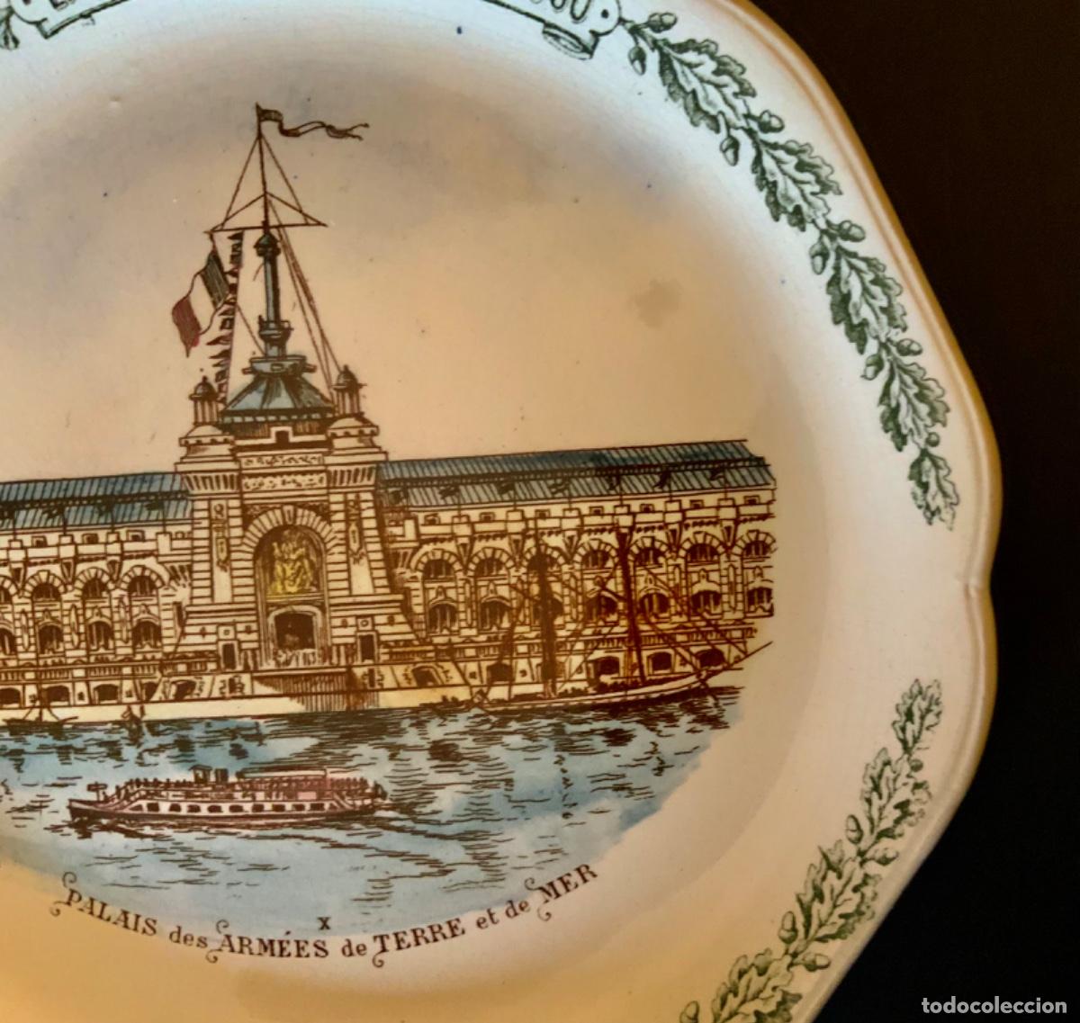 Antig&uuml;edades: EXPOSICI&Oacute;N UNIVERSAL PAR&Iacute;S 1900 PLATOS - Foto 23