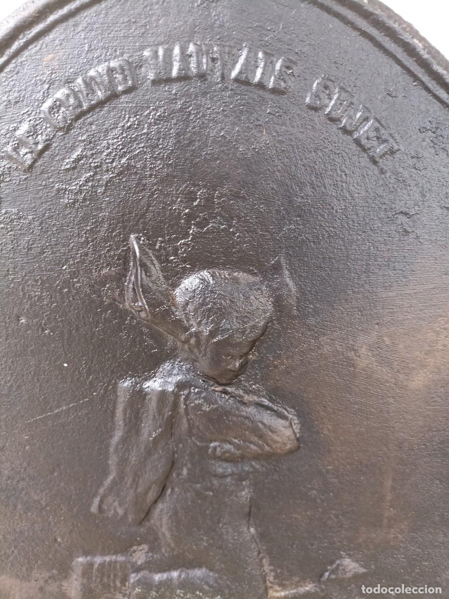 Antig&uuml;edades: PLACA ANTIGA DE CHIMENEA /ANTIQUE FIREPLACE PLATE - Foto 3