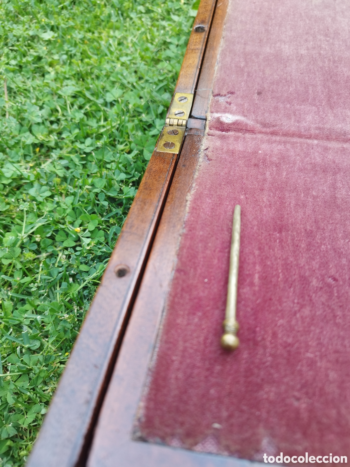 Antig&uuml;edades: Caja escritorio siglo XIX - Foto 3