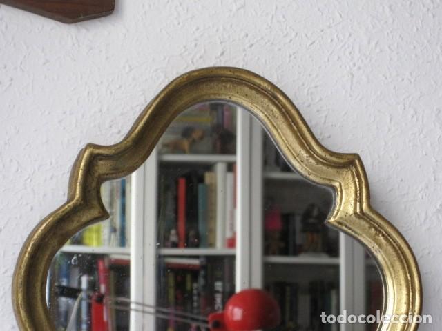 Antig&uuml;edades: BONITO ESPEJO DE MADERA - DORADO - Foto 3