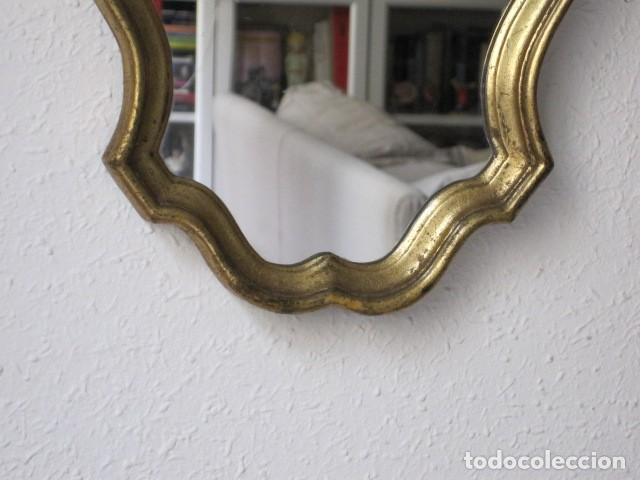 Antig&uuml;edades: BONITO ESPEJO DE MADERA - DORADO - Foto 4