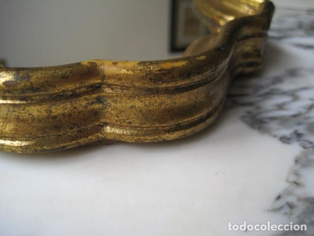 Antig&uuml;edades: BONITO ESPEJO DE MADERA - DORADO - Foto 6