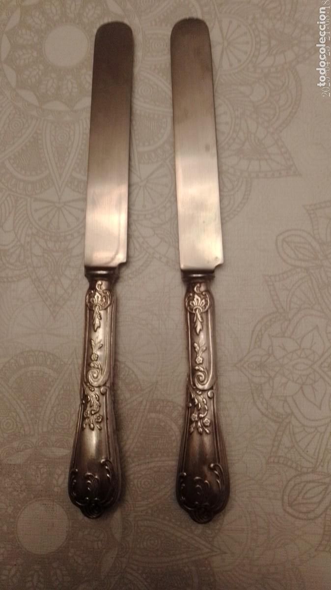 Antig&uuml;edades: 2 Cuchillos de Plata - Foto 3