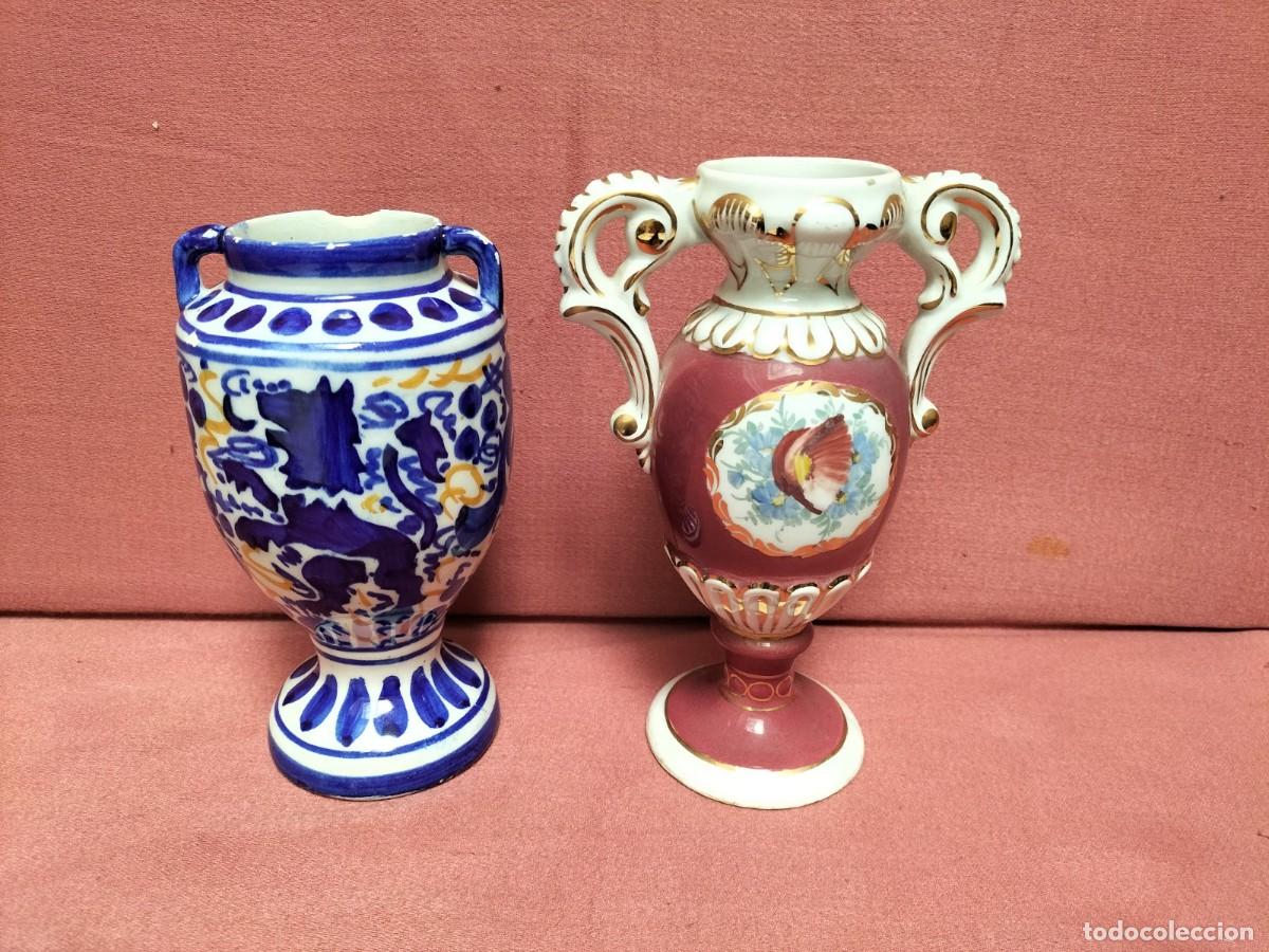 Antig&uuml;edades: Lote de conjunto de 2 Jarrones - Foto 1