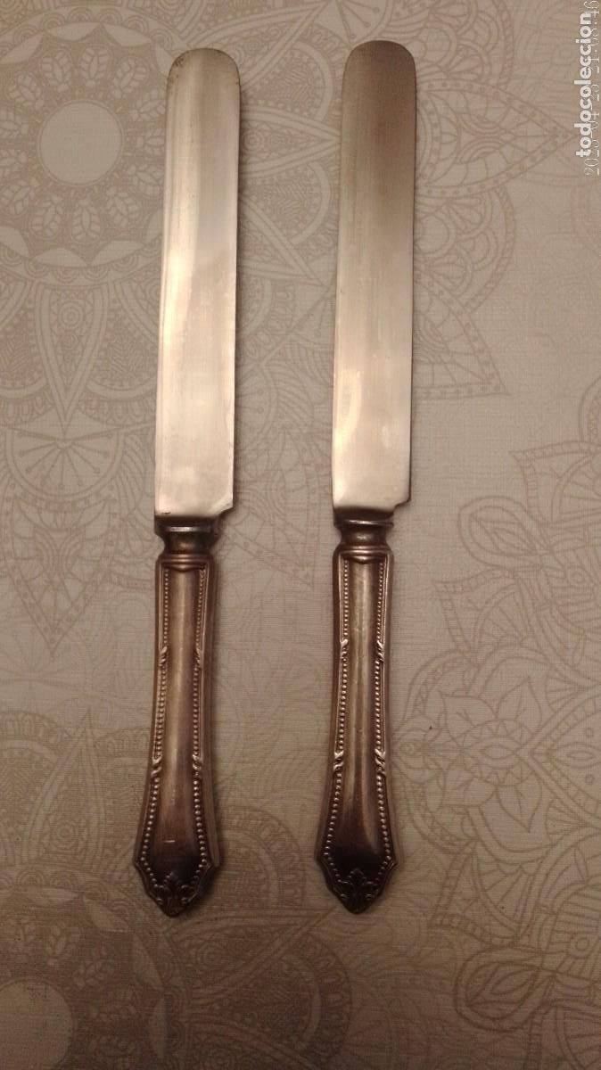 Antig&uuml;edades: 2 Cuchillos de Plata - Foto 2