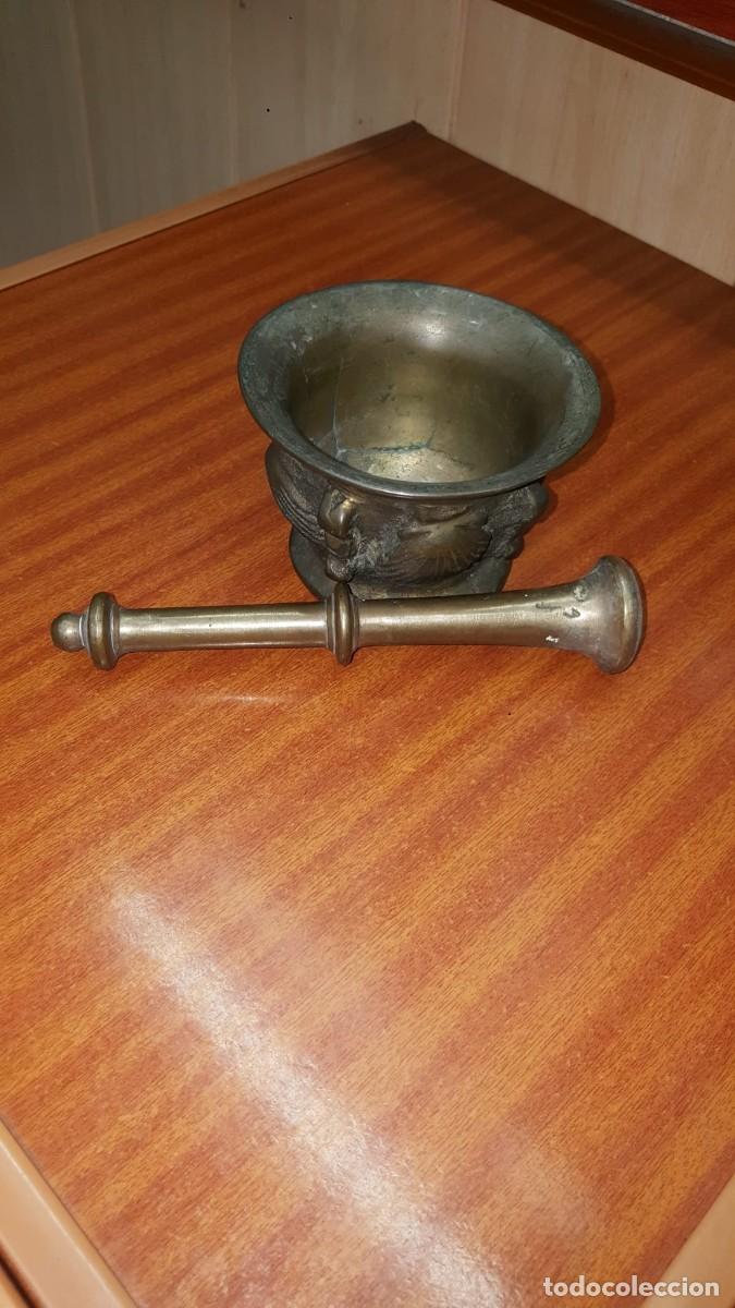 Antig&uuml;edades: ANTIGUO ALMIREZ/MORTERO-SIGLO XVII - Foto 2