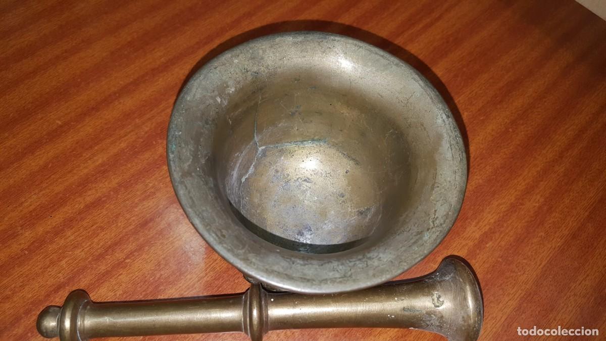 Antig&uuml;edades: ANTIGUO ALMIREZ/MORTERO-SIGLO XVII - Foto 3