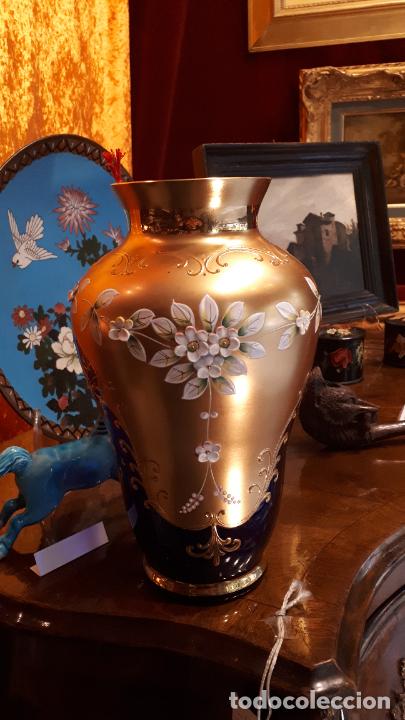 Antig&uuml;edades: Gran jarr&oacute;n de cristal de Murano - Foto 3