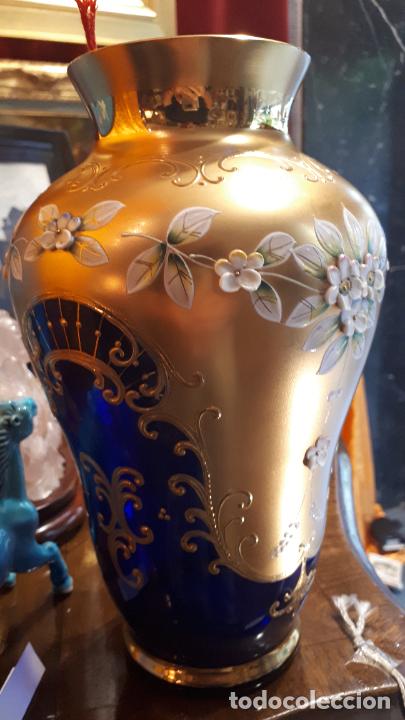 Antig&uuml;edades: Gran jarr&oacute;n de cristal de Murano - Foto 4