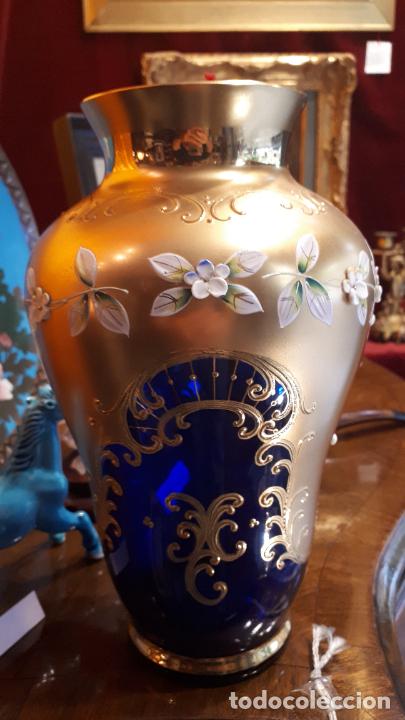 Antig&uuml;edades: Gran jarr&oacute;n de cristal de Murano - Foto 6