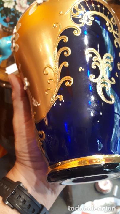 Antig&uuml;edades: Gran jarr&oacute;n de cristal de Murano - Foto 9