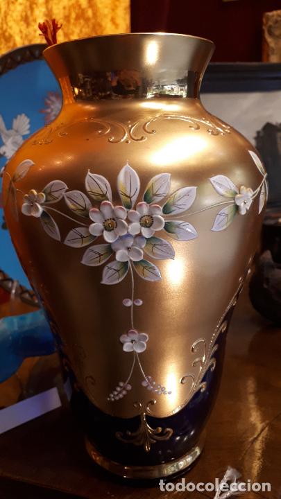 Antig&uuml;edades: Gran jarr&oacute;n de cristal de Murano - Foto 1