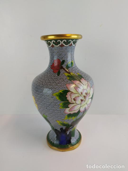 Antig&uuml;edades: Antiguo jarr&oacute;n cloisonn&eacute; - Foto 2