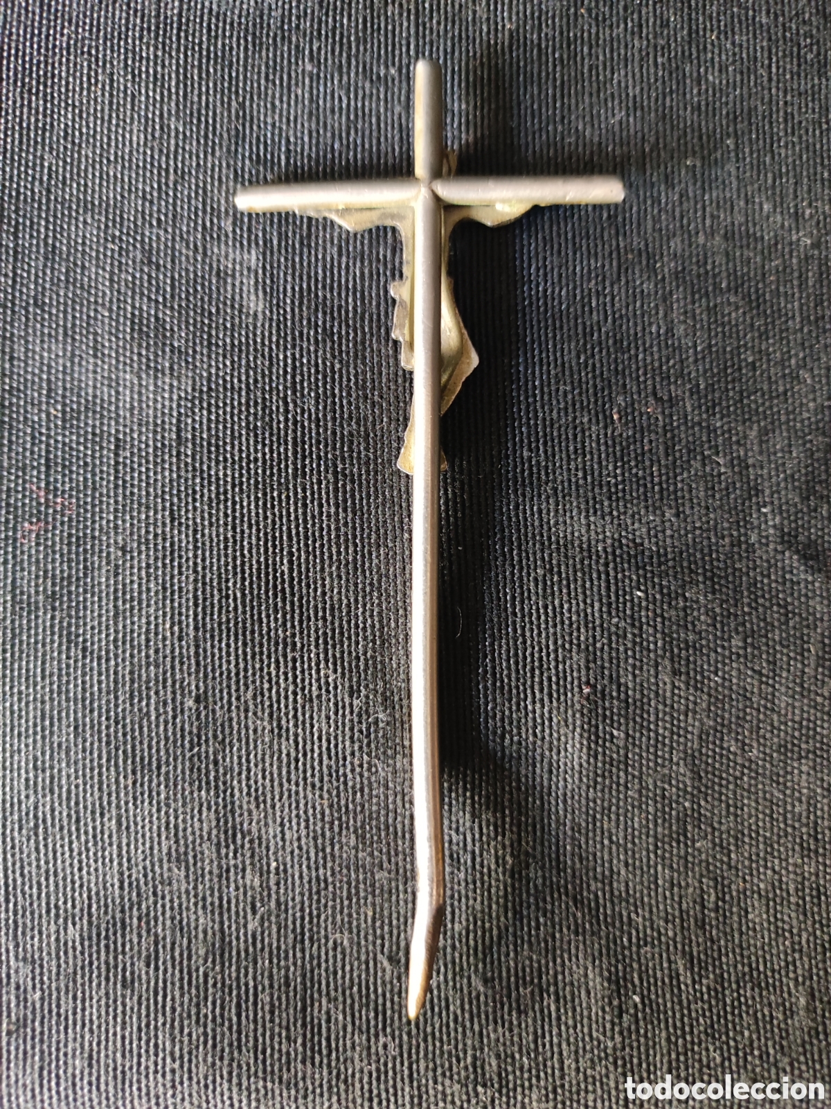 Antig&uuml;edades: Crucifijo peque&ntilde;o. - Foto 3