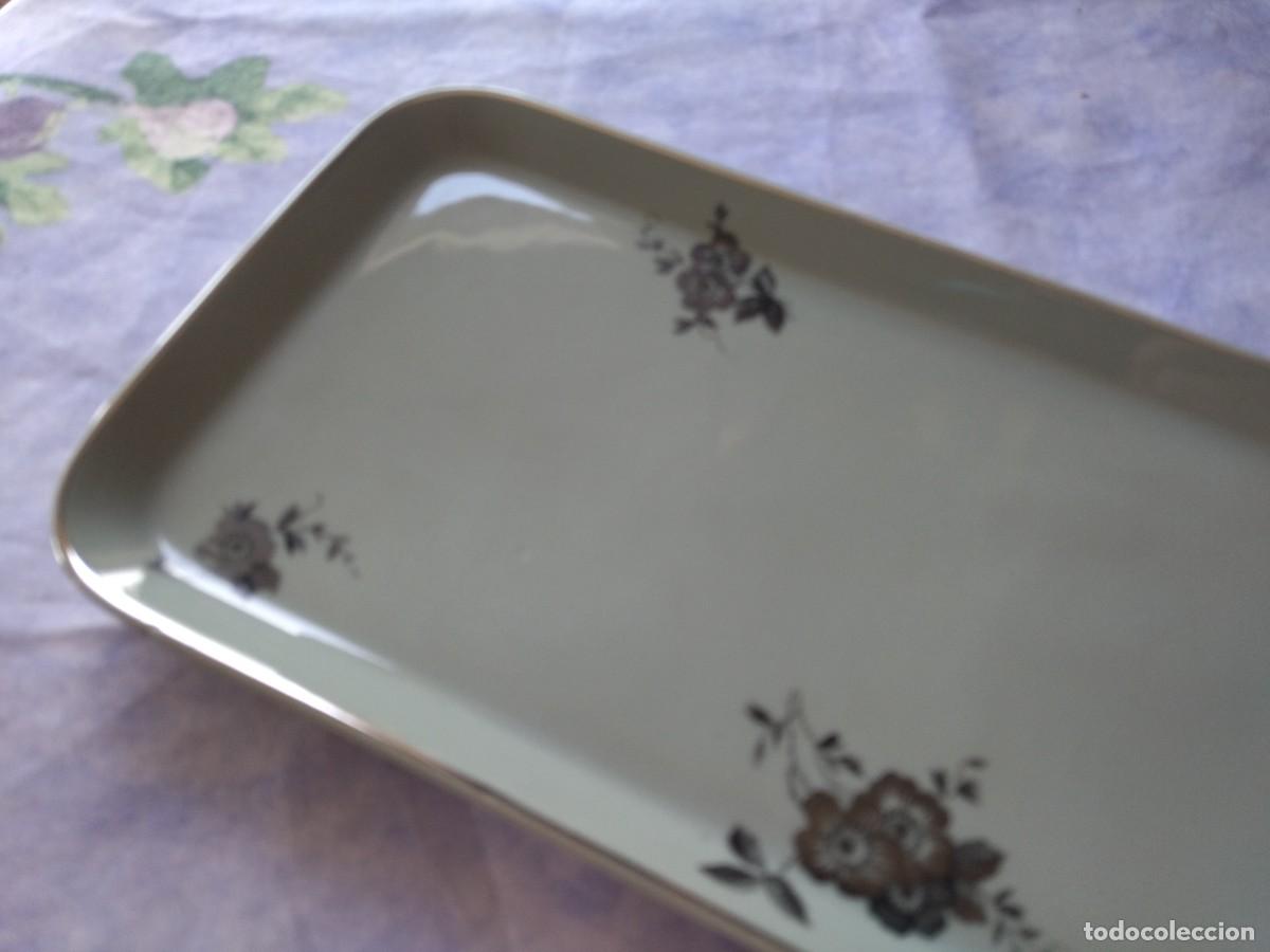 Antig&uuml;edades: Preciosa bandeja rectangular de porcelana langenthal suisse. - Foto 4