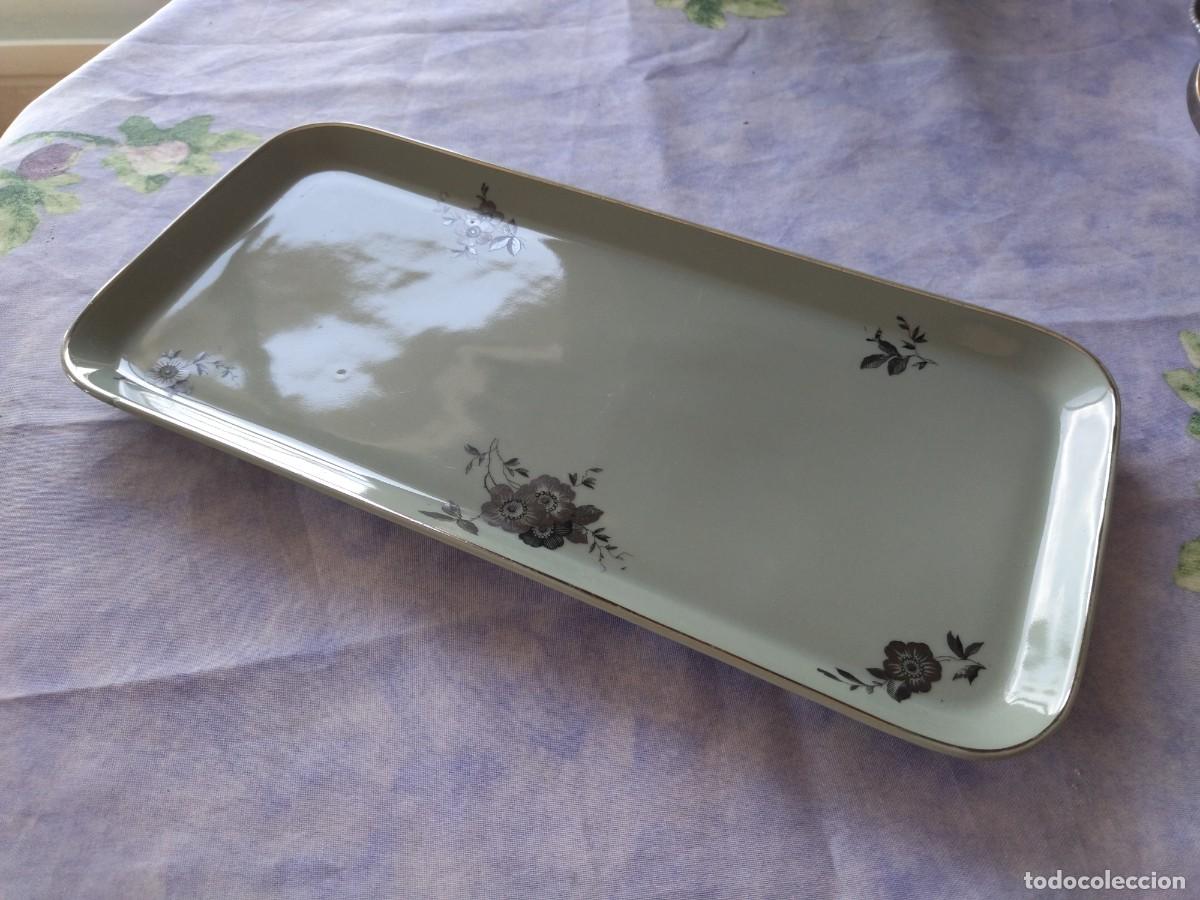 Antig&uuml;edades: Preciosa bandeja rectangular de porcelana langenthal suisse. - Foto 6