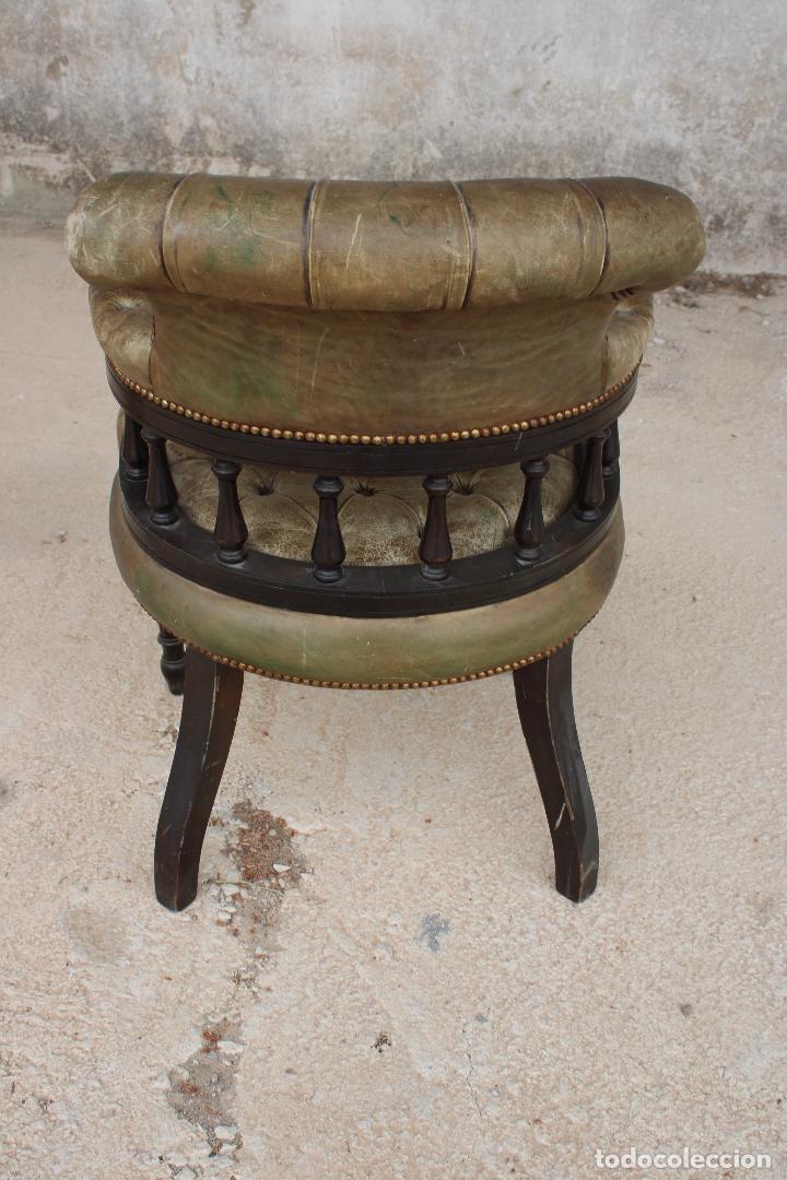 Antig&uuml;edades: silla antigua de escritorio - Foto 5