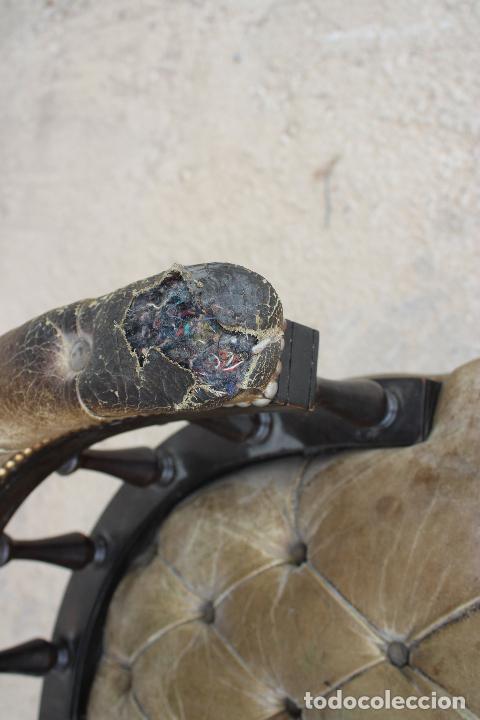 Antig&uuml;edades: silla antigua de escritorio - Foto 6