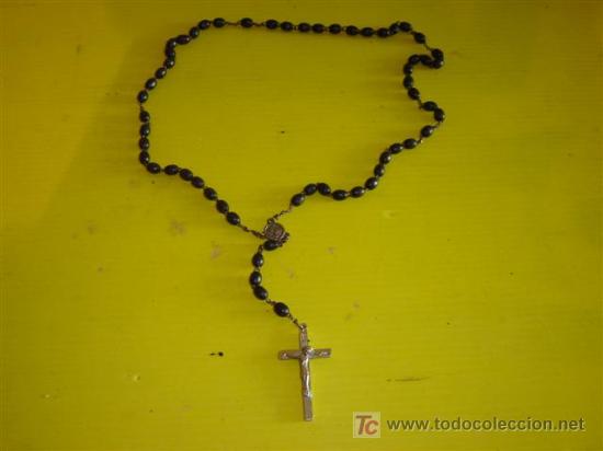 Antig&uuml;edades: ROSARIO DE PLATA Y BOLAS OVALADO - Foto 1