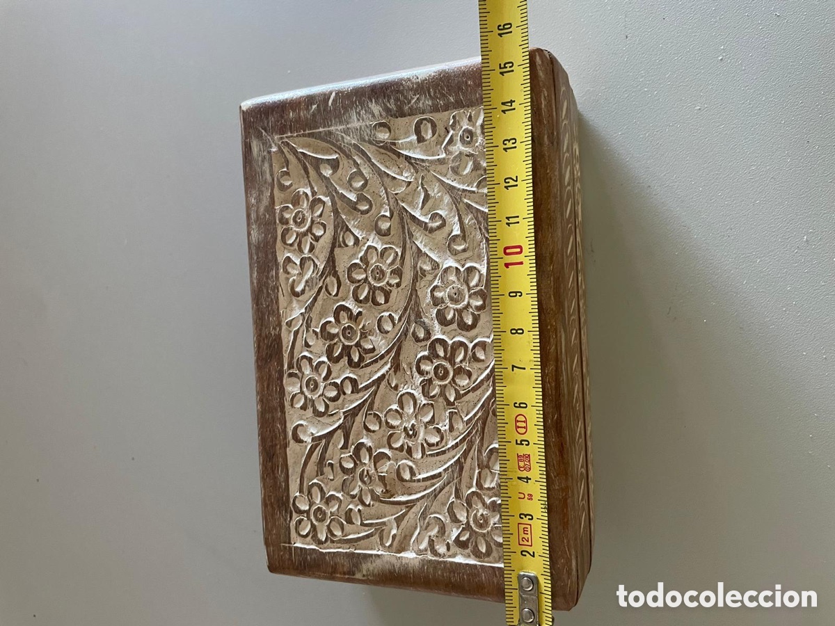 Antig&uuml;edades: Caja joyero madera - Foto 2