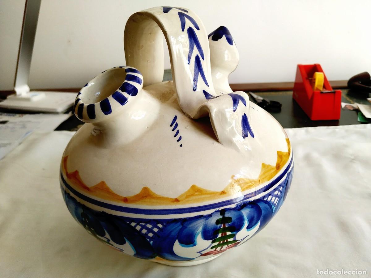 Antig&uuml;edades: BOTIJO CER&Aacute;MICA DE TALAVERA - Foto 1