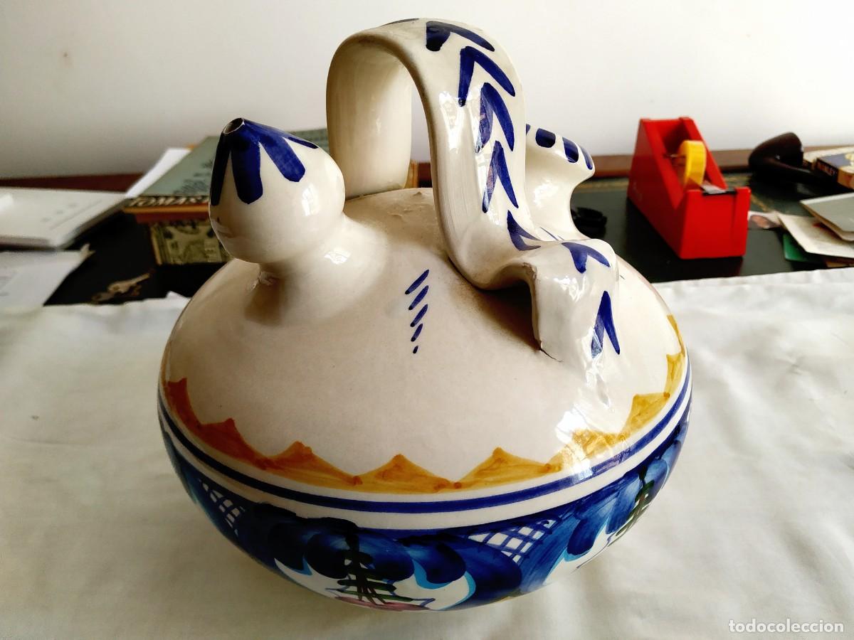 Antig&uuml;edades: BOTIJO CER&Aacute;MICA DE TALAVERA - Foto 2