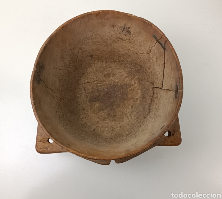 Antig&uuml;edades: ANTIGUO CUENCO DE MADERA. DORNILLO?? - Foto 3